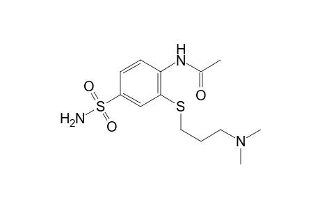 2'-{[3-(dimethylamino)propyl]thio}-4'-sulfamoylacetanilide