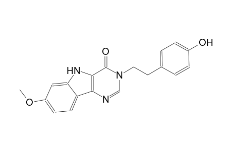 3-[2-(4-hydroxyphenyl)ethyl]-7-methoxy-3,5-dihydro-4H-pyrimido[5,4-b]indol-4-one