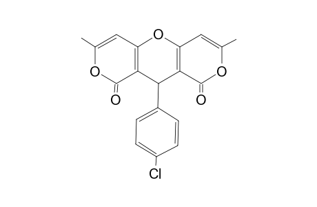 2,7-Dimethyl-10-(4-chlorophenyl)-4,5-dioxo-3,6,9-trioxa-3,4,5,6,9,10-hexahydroanthracene