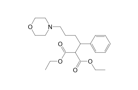 2-(4-morpholino-1-phenyl-butyl)malonic acid diethyl ester