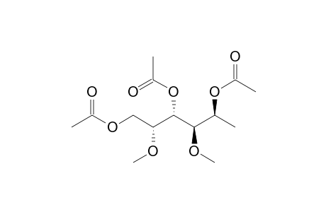 1,3,5-tri-O-acetyl-2,4-di-O-methylfucitol