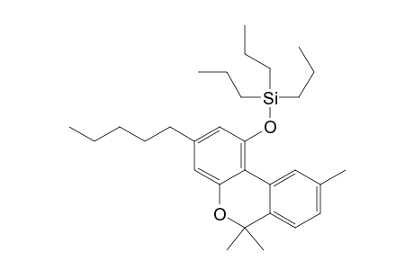 Silane, tripropyl[(6,6,9-trimethyl-3-pentyl-6H-dibenzo[b,d]pyran-1-yl)oxy]-