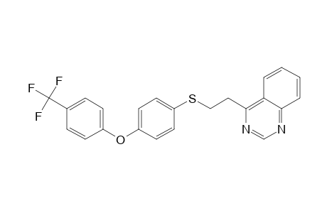 4-[2-[[4-[4-(Trifluoromethyl)phenoxy]phenyl]thio]ethyl]quinazoline