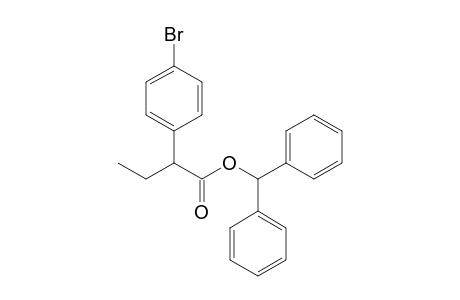 Benzhydryl 2-(p-bromophenyl)butanoate
