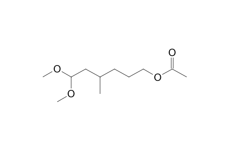 6,6-Dimethoxy-4-methylhexyl acetate