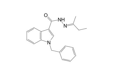 1-benzylindole-3-carboxylic acid, sec-butylidenehydrazide