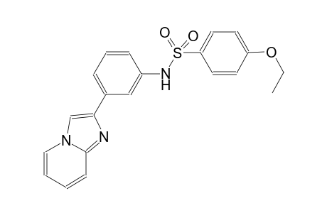 benzenesulfonamide, 4-ethoxy-N-(3-imidazo[1,2-a]pyridin-2-ylphenyl)-