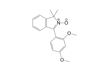 3-(2,4-Dimethoxyphenyl)-1,1-dimethyl-1H-isoindole 2-Oxide