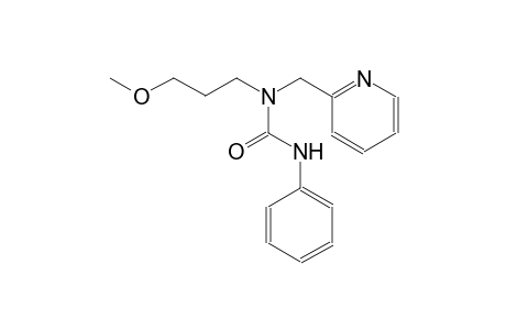 urea, N-(3-methoxypropyl)-N'-phenyl-N-(2-pyridinylmethyl)-