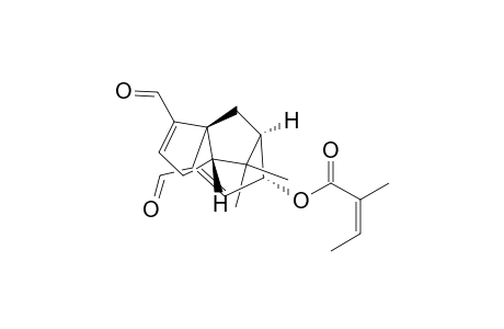 1H-3a,7-Methanoazulene, 2-butenoic acid deriv.