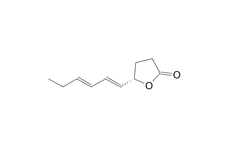 (5S)-5-[(1E,3E)-hexa-1,3-dienyl]-2-oxolanone