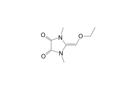 2-Ethoxymethylen-1,3-dimethyl-4,5-imidazolidindione