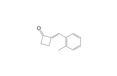 (E)-2-(2-Methylphenyl)methylenecyclobutanone