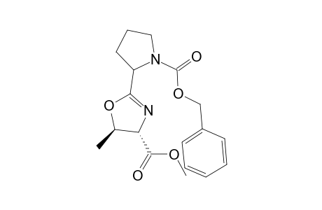 Z-PRO-(THR)-OX-OME;TRANS-ISOMER