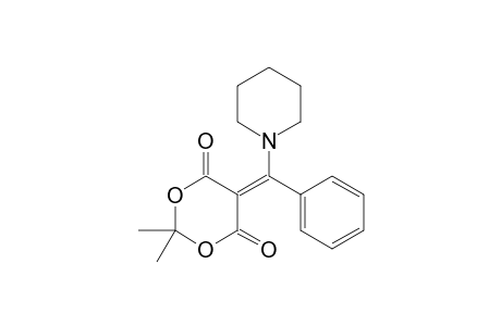 2,2-Dimethyl-5-[phenyl(1-piperidinyl)methylidene]-1,3-dioxane-4,6-dione