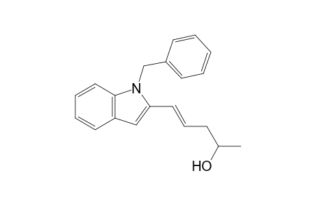 N-Benzyl-2-(4'-hydroxypent-1'-enyl)-indole