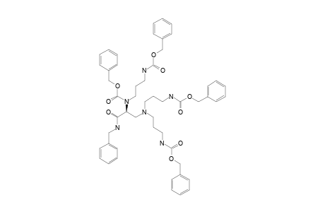 N,N,N'-TRIS-(BENZYLOXYCARBONYL-3-AMINOPROPYL)-L-DIAMINOALANINE-BENZYLAMIDE
