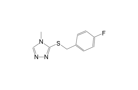 4-fluorobenzyl 4-methyl-4H-1,2,4-triazol-3-yl sulfide