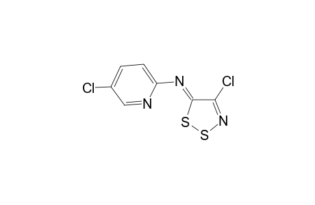 5-Chloro-N-[(5Z)-4-chloro-5H-1,2,3-dithiazol-5-ylidene]-2-pyridinamine