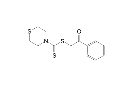 4-thiomorpholinecarbodithioic acid, 2-oxo-2-phenylethyl ester