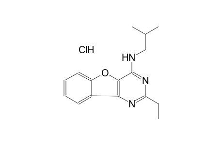 2-ethyl-N-isobutyl[1]benzofuro[3,2-d]pyrimidin-4-amine hydrochloride