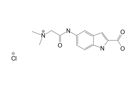 5-[2-(Dimethylamino)acetylamino]-1H-indole-2-carboxylic acid hydrochloride