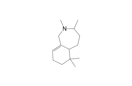 2,3,6,6-Tetramethyl-2,3,4,5,5a,6,7,8-octahydro-1H-benzo[c]azepine