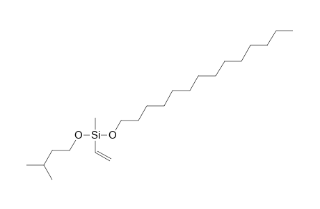 Silane, methylvinyl(3-methylbutoxy)tetradecyloxy-