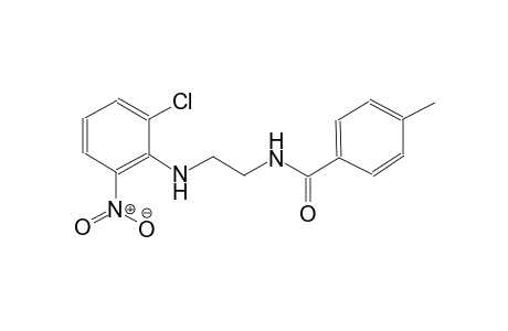 benzamide, N-[2-[(2-chloro-6-nitrophenyl)amino]ethyl]-4-methyl-