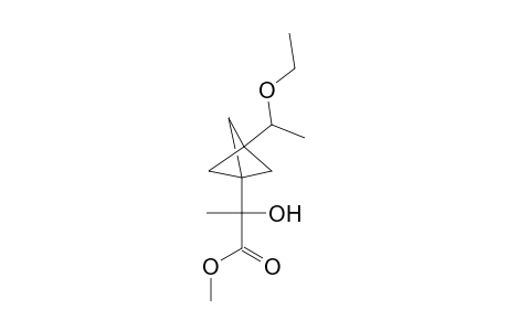 Methyl 2-[3-(1-Ethoxyethyl)bicyclo[1.1.1]pent-1-yl]-2-hydroxypropionate