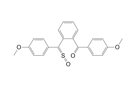 (E)-4'-Methoxy-2-(4-methoxythiobenzoyl)benzophenon-S-oxide
