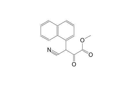 methyl 3-cyano-3-(1-naphthyl)-2-oxopropanoate