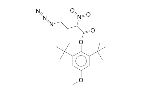 (2,6-ditert-butyl-4-methoxy-phenyl) 4-azido-2-nitro-butanoate