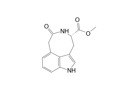 (S)-1,3,4,5,6,7-hexahydro-6-oxopyrrolo[4,3,2-fg][3]benzazocine-4-carboxylic acid methyl ester