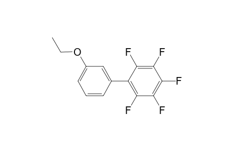 3'-Ethoxy-2,3,4,5,6-pentafluoro-1,1'-biphenyl