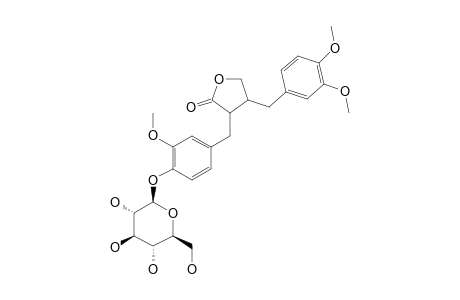 ARCTIIN;4'-O-GLUCOPYRANOSIDE-ARCTIGENIN