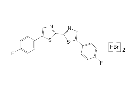 5,5'-bis(p-fluorophenyl)-2,2'-bithiazol, dihydrobromide