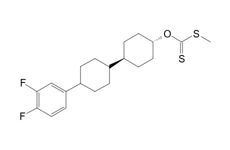 O-{trans-4-[trans-4(3,4-Difluorophenyl)cyclohexyl]cyclohexyl} S-Methyl Dithiocarbonate