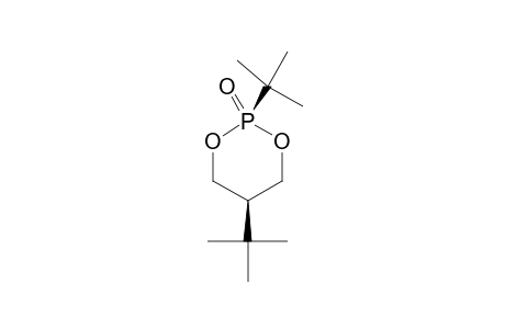 2,5-DI-TERT.-BUTYL-2-OXO-1,3,2-DIOXAPHOSPHORINANE,CIS-ISOMER