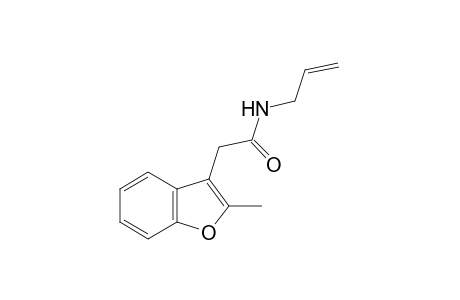 N-allyl-2-methyl-3-benzofuranacetamide
