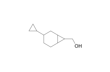 Bicyclo[4.1.0]heptane, 3-cyclopropyl-, 7-hydroxymethyl-, cis-