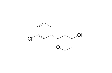 2-(3-Chlorophenyl)-4-hydroxytetrahydropyran