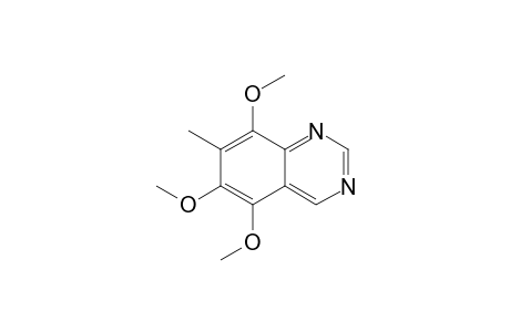 5,6,8-Trimethoxy-7-methylquinazoline