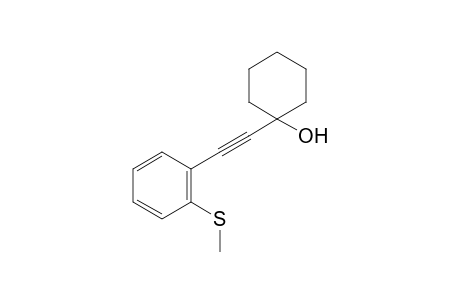 1-((2-(Methylthio)phenyl)ethynyl)cyclohexan-1-ol