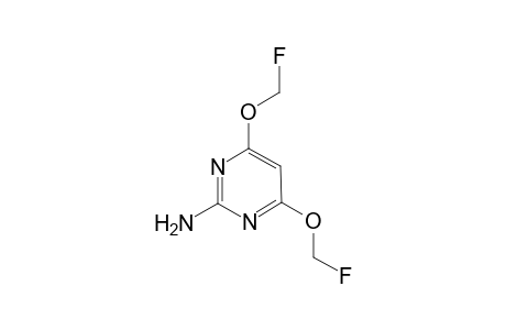 4,6-bis(fluoromethoxy)-2-pyrimidinamine