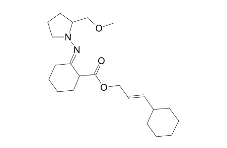1-{[2'-(3"-Cyclohexyl-2"-propenyloxycarbonyl)cyclohexylidene]amino}-2-(methoxymethyl)rrolidine