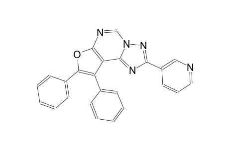8,9-diphenyl-2-(3-pyridinyl)furo[3,2-e][1,2,4]triazolo[1,5-c]pyrimidine