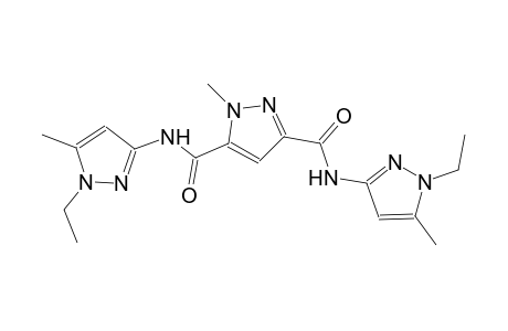 1H-pyrazole-3,5-dicarboxamide, N~3~,N~5~-bis(1-ethyl-5-methyl-1H-pyrazol-3-yl)-1-methyl-