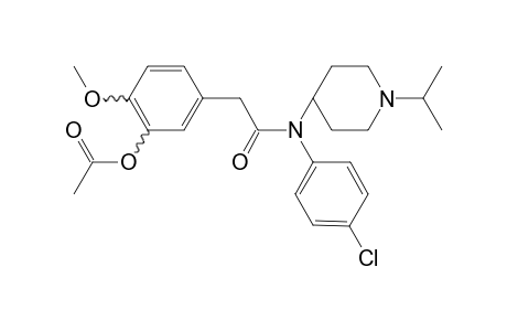 Lorcainide-M (HO-methoxy-) AC