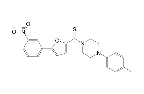 1-(4-methylphenyl)-4-{[5-(3-nitrophenyl)-2-furyl]carbothioyl}piperazine